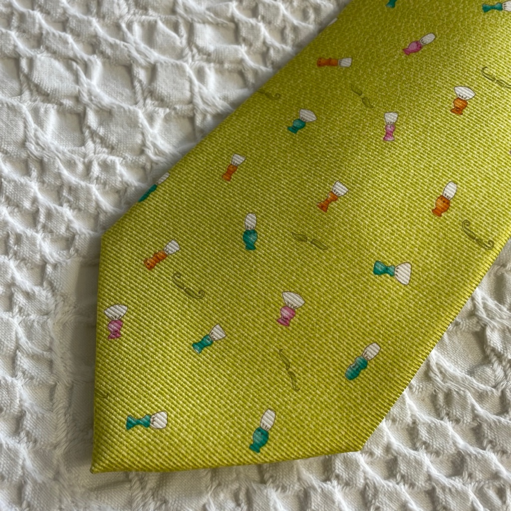 Bvlgari ‘Movember’ 100% Silk ‘Made In Italy’ Tie